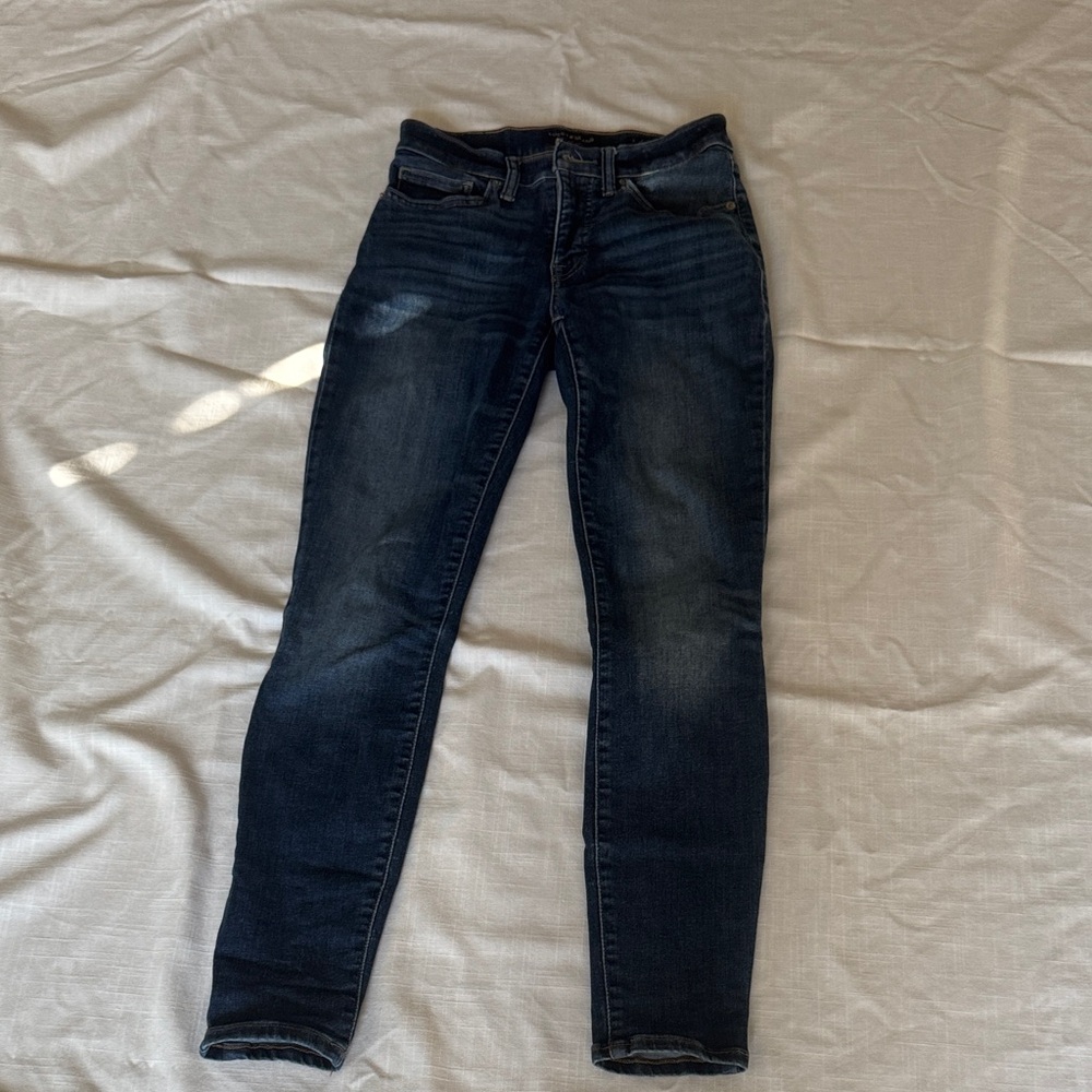 Lucky Brand Women's Dark Blue Skinny Jeans